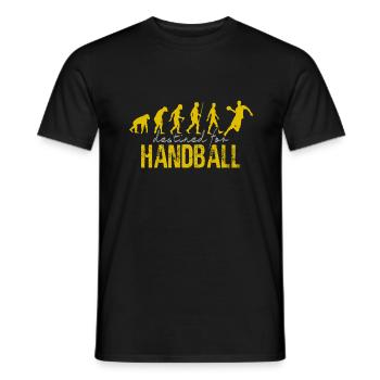 handball - T-shirt homme - noir - Devant - AI Model Male 178 light (178cm)