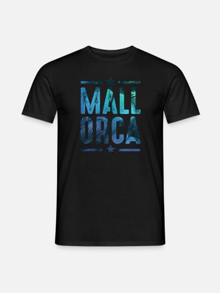 Mallorca - Men's T-Shirt - black