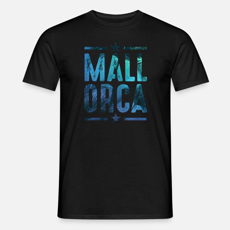 Mallorca - Männer T-Shirt - Schwarz