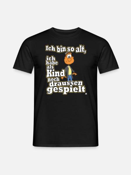 I played outside Festival funshirt - Men's T-Shirt - black