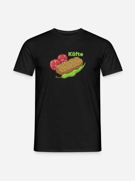 Köfte (Turkish food) - Men's T-Shirt - black