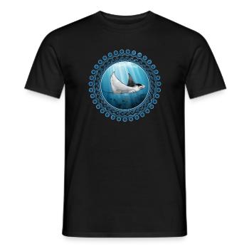 Mantara - T-shirt homme - noir - Devant - AI Model Male 178 light (178cm)