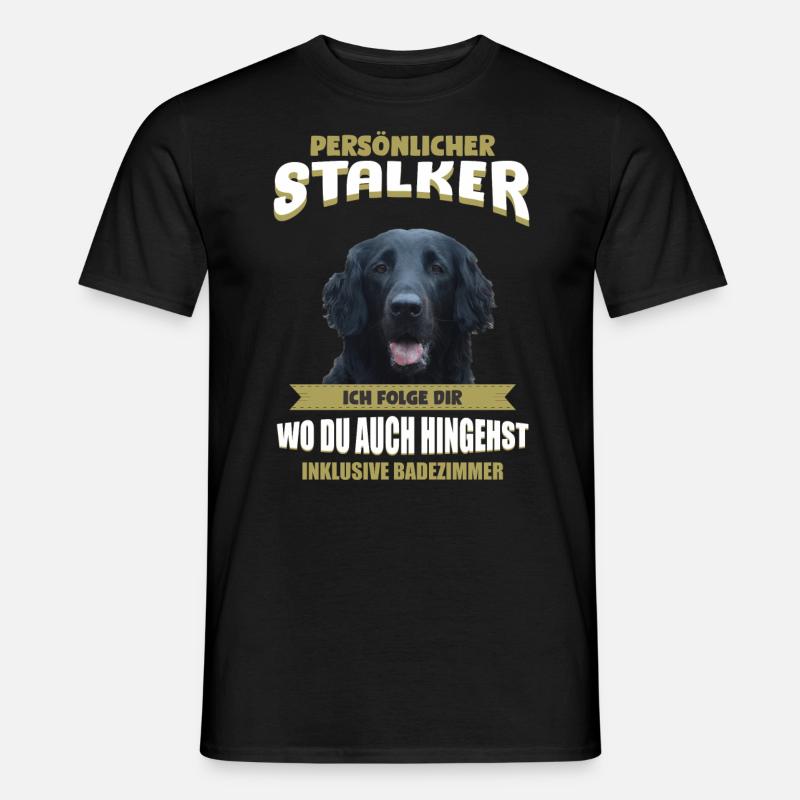 Flat Coated Retriever Shirt - Flat Coated - Männer T-Shirt - Schwarz