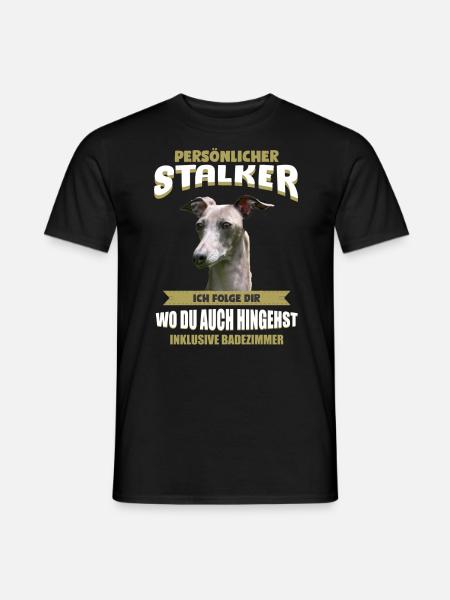 Italienisches Windspiel Tshirt - Italienisches Win - Männer T-Shirt - Schwarz