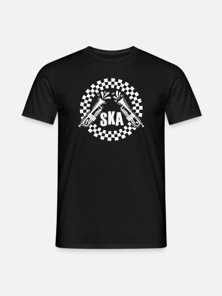 Ska Trompette Old School Jazz Style de Musique - T-shirt homme - noir