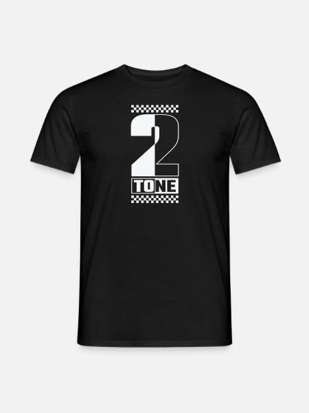 Ska Music 2-Tone Swing Jazz Music Style - Men's T-Shirt - black