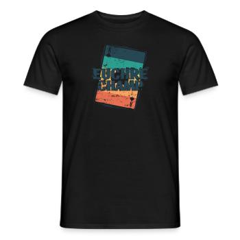 Euchre Champ Jeu de cartes à jouer Cartes à jouer - T-shirt homme - noir - Devant - AI Model Male 178 light (178cm)