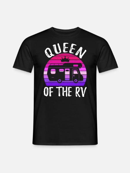 Königin des RV IV - Männer T-Shirt - Schwarz