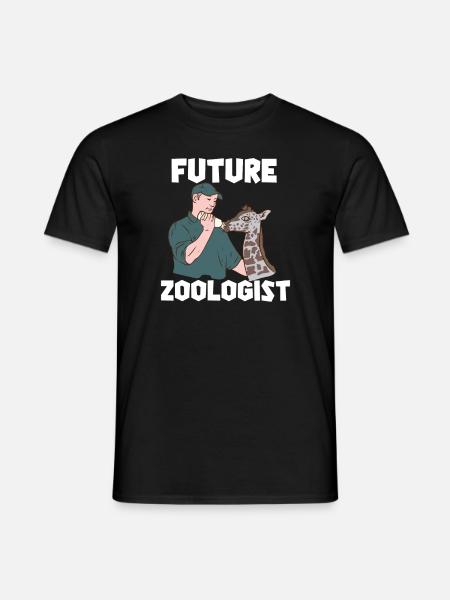 Zookeeper Zoo Future Zoologist - Men's T-Shirt - black