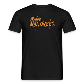 Joyeux Halloween Candy Custom USA - T-shirt homme - noir - Devant - AI Model Male 178 light (178cm)
