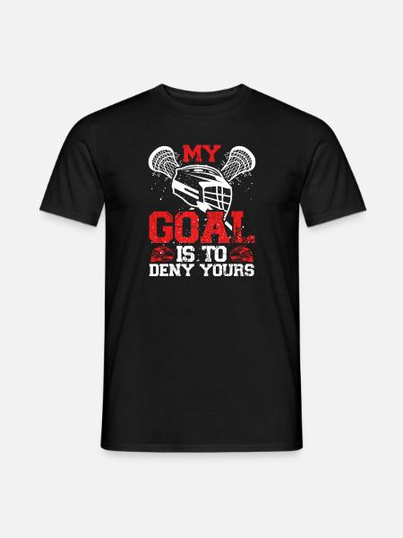 Lacrosse Goalkeeper - Men's T-Shirt - black