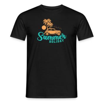 Summer Holiday Holiday Leisure Holidays - Men's T-Shirt - black - Front - AI Model Male 178 light (178cm)