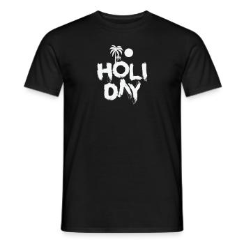 Holiday Holiday Leisure Family Travel - Men's T-Shirt - black - Front - AI Model Male 178 light (178cm)