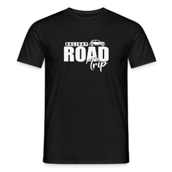 Holiday Road Trip Holiday Leisure Holidays - Men's T-Shirt - black - Front - AI Model Male 178 light (178cm)