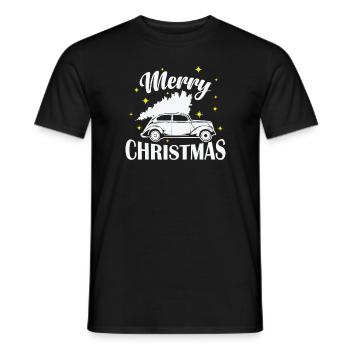 Merry Christmas Xmas Familie Feiertag - Männer T-Shirt - Schwarz - Vorne - AI Model Male 178 light (178cm)