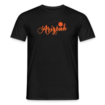 Arizona State USA America - Men's T-Shirt - black - Front - AI Model Male 178 light (178cm)