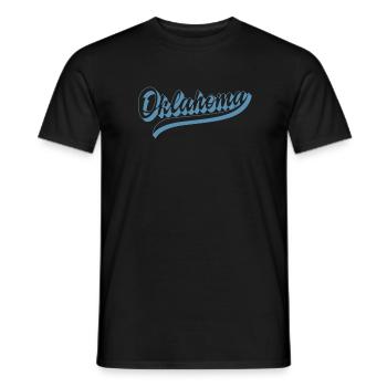 Oklahoma États-Unis Amérique État - T-shirt homme - noir - Devant - AI Model Male 178 light (178cm)