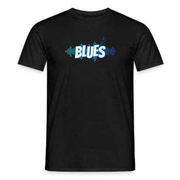 Blues Genre Musique Trompette Jazz - T-shirt homme - noir - Devant - AI Model Male 178 light (178cm)