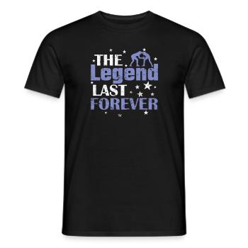 The Legend last Forever Show Fight Stunt - Men's T-Shirt - black - Front - AI Model Male 178 light (178cm)