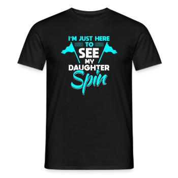 Color Guard Papa Tanz Colorguard - Männer T-Shirt - Schwarz - Vorne - AI Model Male 178 light (178cm)