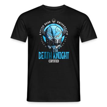 Deathknight certified - T-shirt homme - noir - Devant - AI Model Male 178 light (178cm)