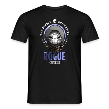 Rogue certified - T-shirt homme - noir - Devant - AI Model Male 178 light (178cm)