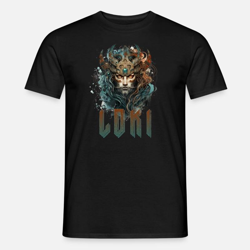 Loki - Männer T-Shirt - Schwarz