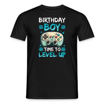Jeux vidéo Jeux vidéo Gamer - T-shirt homme - noir - Devant - AI Model Male 178 light (178cm)