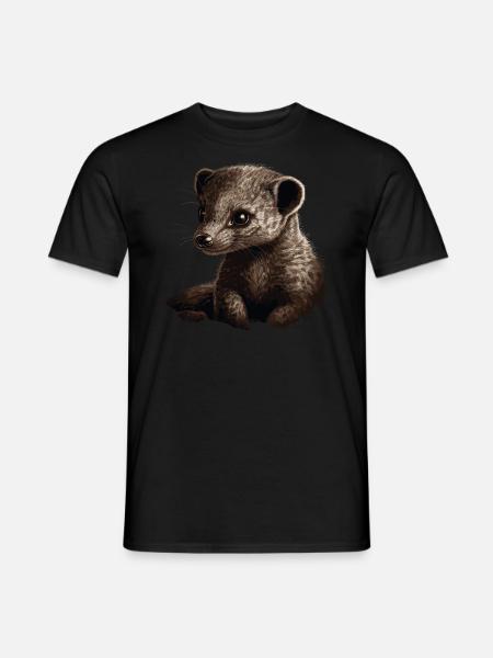 Baby Mongoose Mongoose - Men's T-Shirt - black