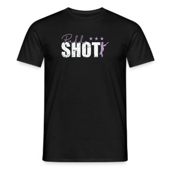 Tirez le cricket - T-shirt homme - noir - Devant - AI Model Male 178 light (178cm)