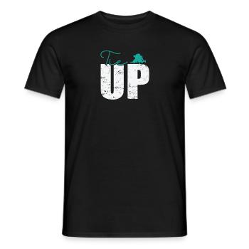 Attacher le judo - T-shirt homme - noir - Devant - AI Model Male 178 light (178cm)