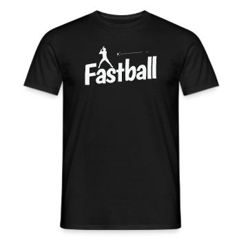 Fastball Baseball - Men's T-Shirt - black - Front - AI Model Male 178 light (178cm)