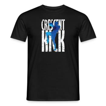Crescent Kick Kickboxing - T-shirt homme - noir - Devant - AI Model Male 178 light (178cm)