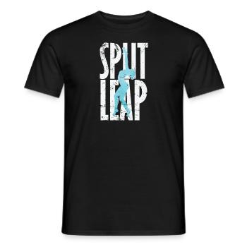 Split Leap Ballet - Men's T-Shirt - black - Front - AI Model Male 178 light (178cm)