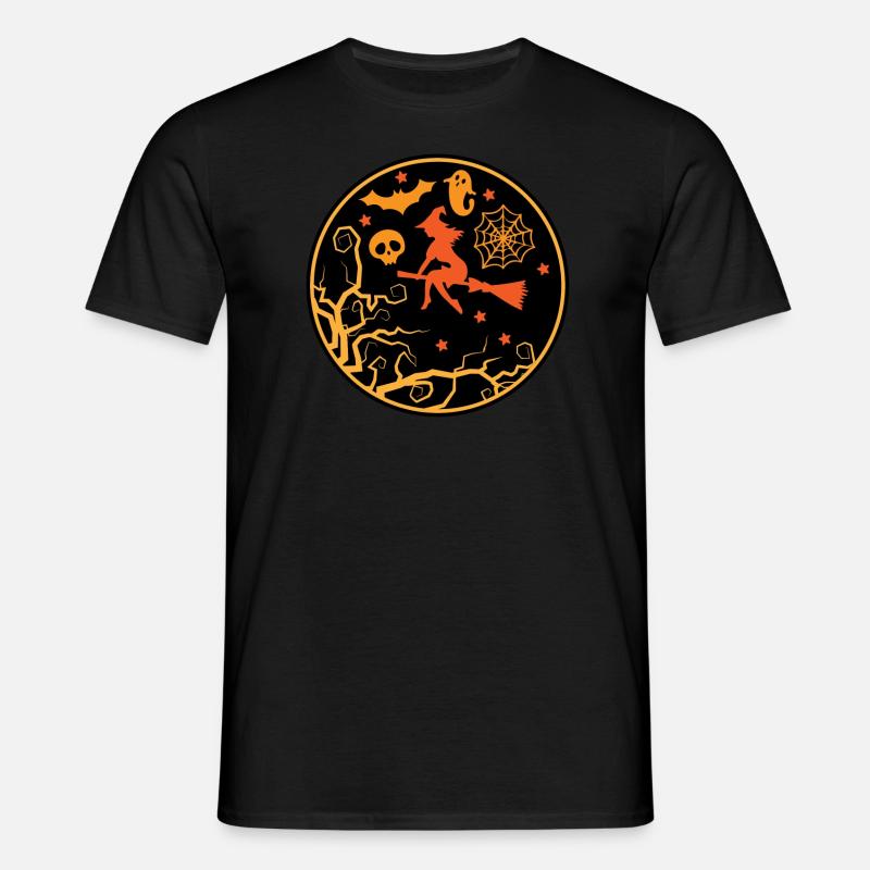 Hexe - Männer T-Shirt - Schwarz