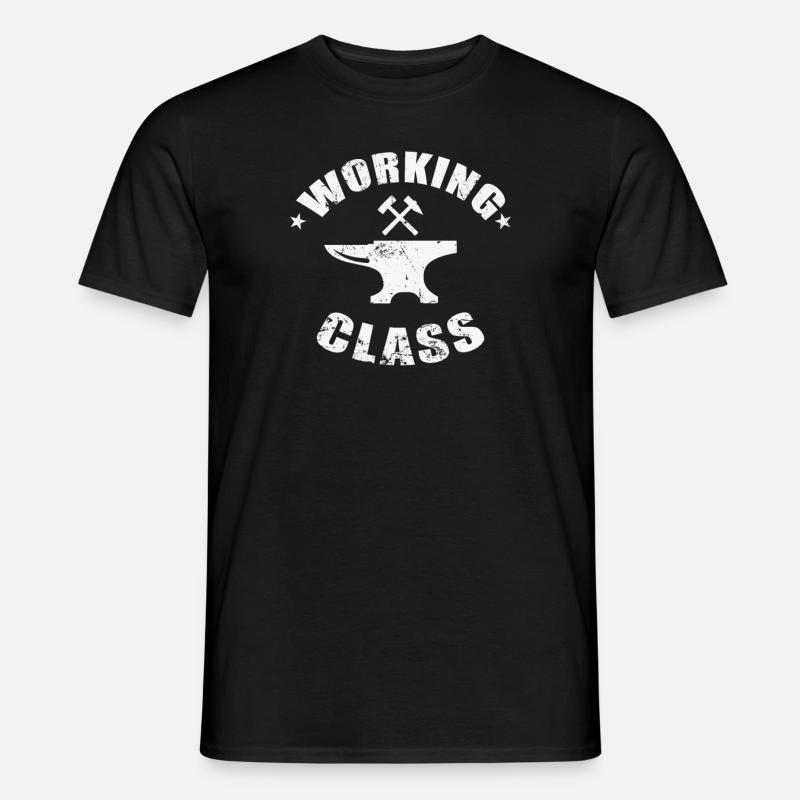 Working Class Metallbauer Beruf - Männer T-Shirt - Schwarz