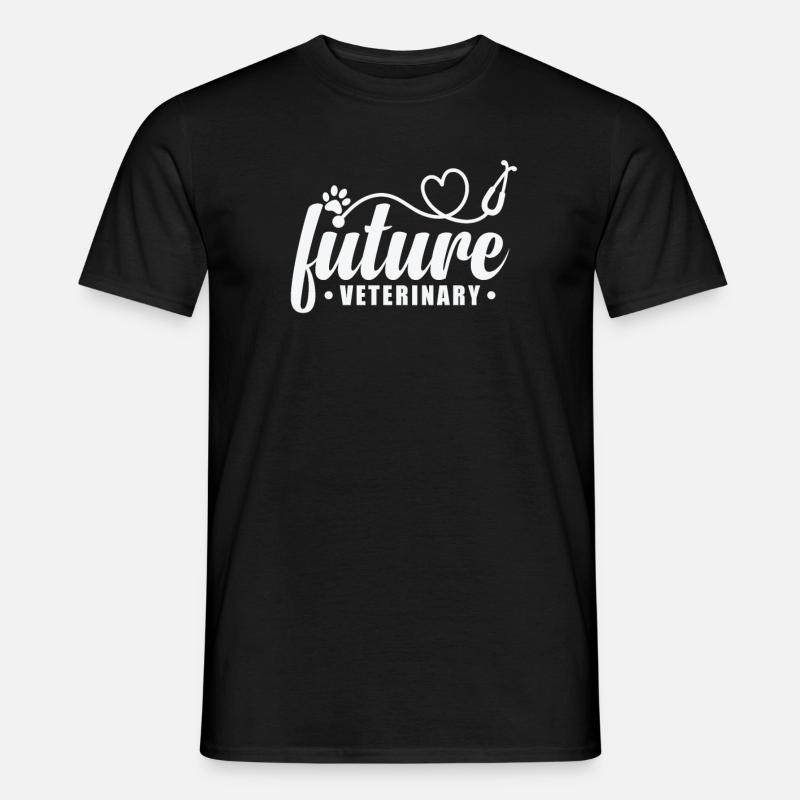 Future Veterinary Beruf - Männer T-Shirt - Schwarz