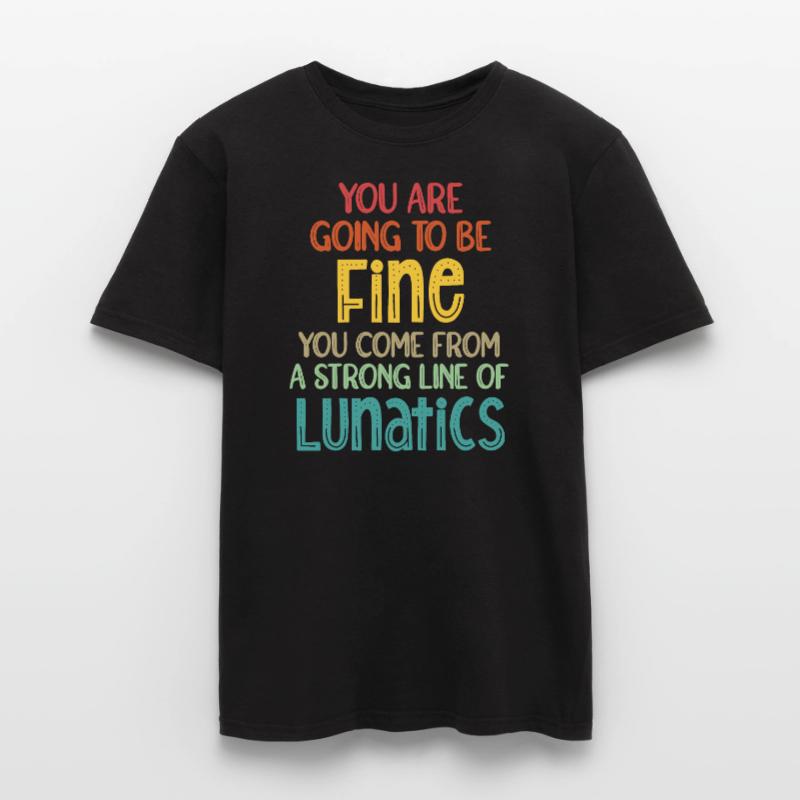 Es wird dir gut gehen. Du kommst aus einer langen Männer T-Shirt