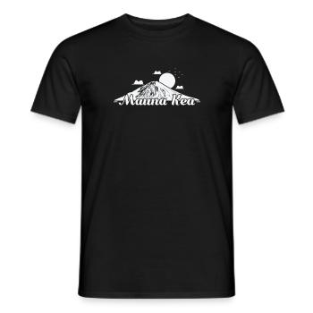 Mauna Kea Vulkan Hawaii USA - Männer T-Shirt - Schwarz - Vorne - AI Model Male 178 light (178cm)