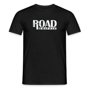Road Trippin' Auto Route Abenteuer - Männer T-Shirt - Schwarz - Vorne - AI Model Male 178 light (178cm)