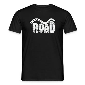 Road Trip Équipage Aventure Itinéraire de voyage - T-shirt homme - noir - Devant - AI Model Male 178 light (178cm)