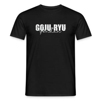 Goju-Ryu Yondan chinesische Kampfkunst - Männer T-Shirt - Schwarz - Vorne - AI Model Male 178 light (178cm)