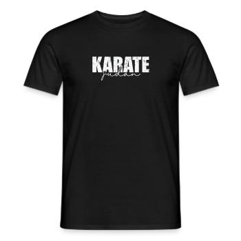 Karate Judan japanische Kampfkunst - Männer T-Shirt - Schwarz - Vorne - AI Model Male 178 light (178cm)