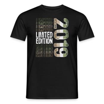 Limited Edition seit 2019 Geburtstag Vintage 2019 - Männer T-Shirt - Schwarz - Vorne - AI Model Male 178 light (178cm)