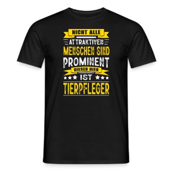 Nicht Alle Menschen Sind Prominent Tierpfleger - Männer T-Shirt - Schwarz - Vorne - AI Model Male 178 light (178cm)