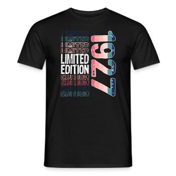 Limited Edition seit 1927 Geburtstag Vintage 1927 - Männer T-Shirt - Schwarz - Vorne - AI Model Male 178 light (178cm)