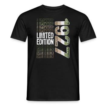 Limited Edition seit 1927 Geburtstag Vintage 1927 - Männer T-Shirt - Schwarz - Vorne - AI Model Male 178 light (178cm)