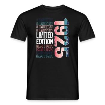 Limited Edition seit 1925 Geburtstag Vintage 1925 - Männer T-Shirt - Schwarz - Vorne - AI Model Male 178 light (178cm)