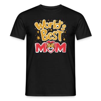 Best Mom Forever - Cadeau de fête des mères - T-shirt homme - noir - Devant - AI Model Male 178 light (178cm)