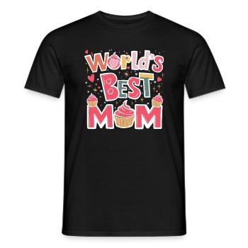 Best Mom Forever - Cadeau de fête des mères - T-shirt homme - noir - Devant - AI Model Male 178 light (178cm)